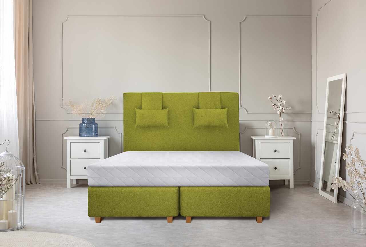 Saltea SuperOrtopedica KONFORTA 19 cm, 140x200x19cm, Husa detasabila, lavabila, matlasata, hipoalergenica, Reversibila, Fermitate Medie - imagine 7